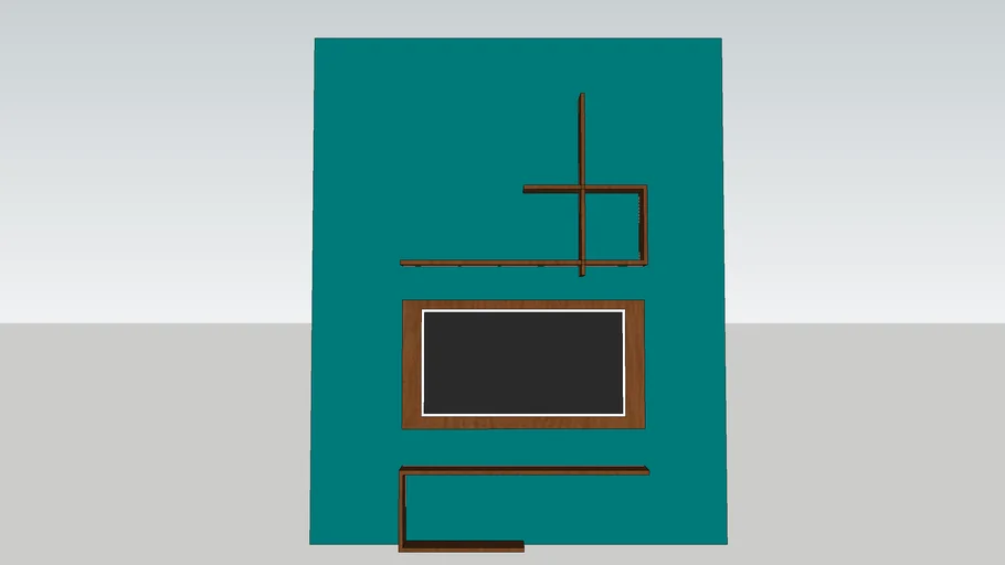 Tv wall unit