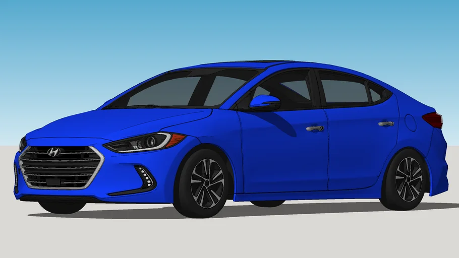 2017 Hyundai - Elantra (Avante AD) | 3D Warehouse