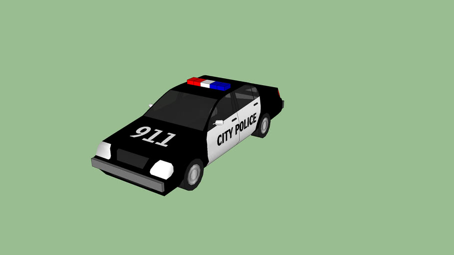 Police Car | 3D Warehouse