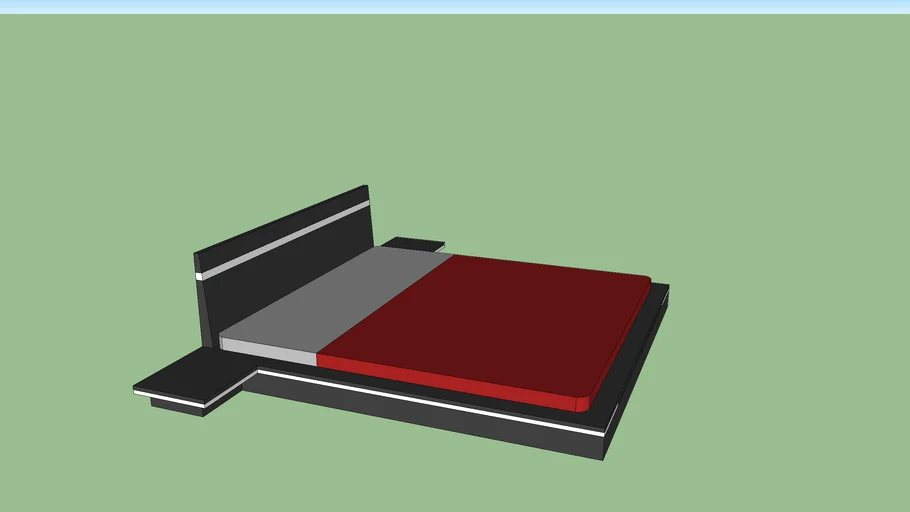 Modern Bed 2 | 3D Warehouse