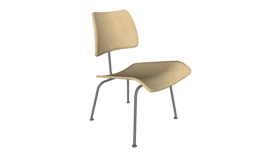 Eames+Dining+Chair+Metal+Legs 3D Warehouse