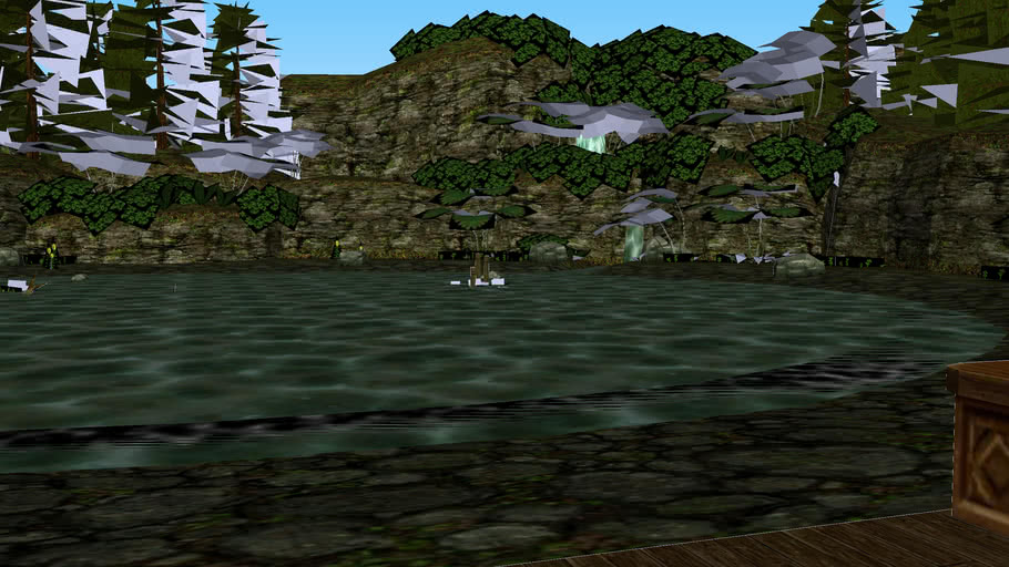 Fishing Pond (Ocarina of Time 3D) 3D Warehouse