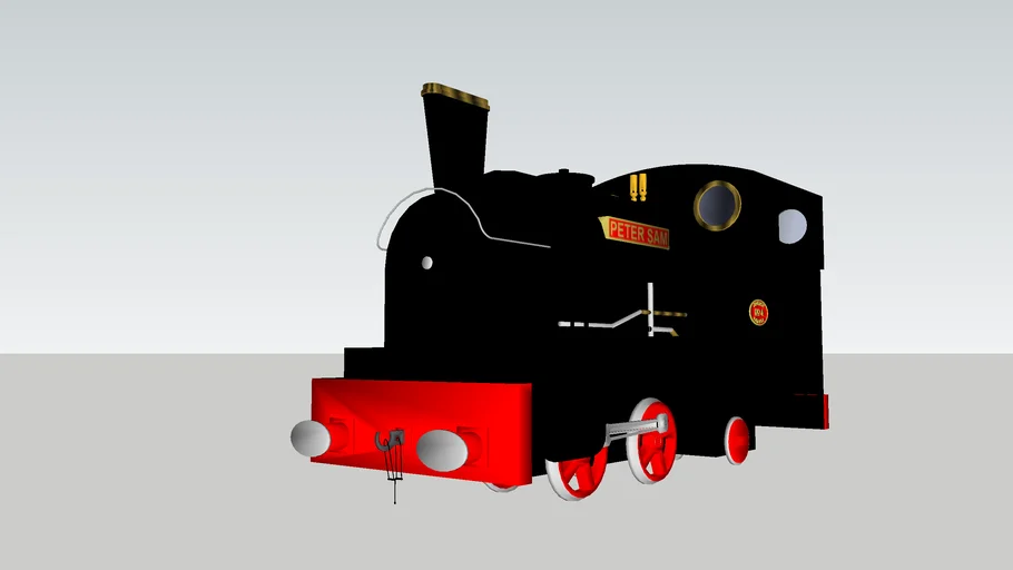 Peter Sam (Rebuild 1977 Black) | 3D Warehouse