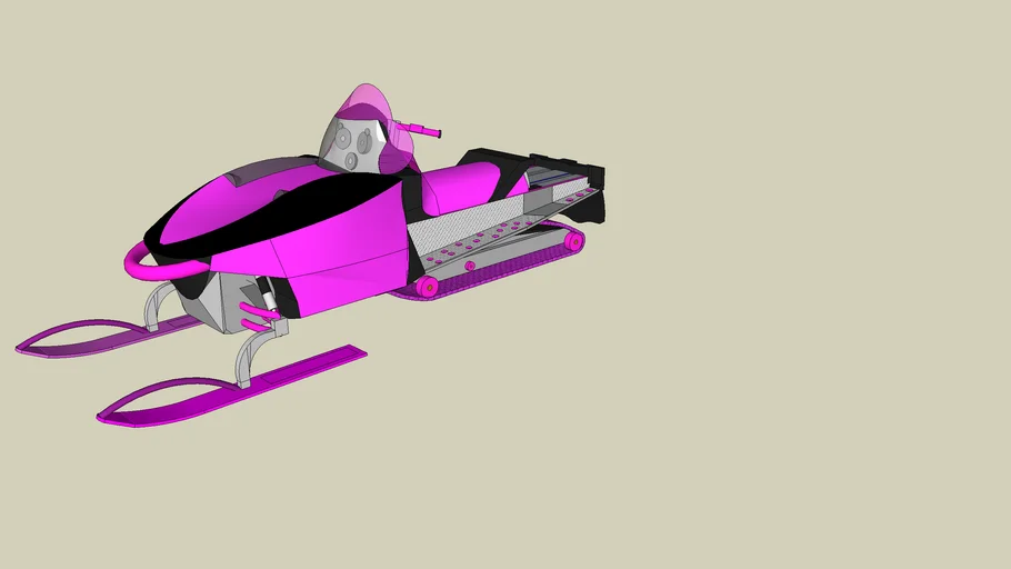 Snowmobile 3D Warehouse