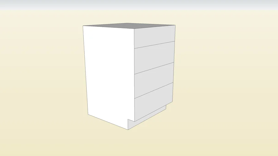 Frameless Kitchen Base Proxy 24 Wide 4 Drawer Warehouse