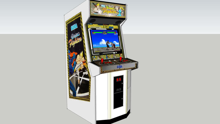 Virtua Fighter arcade game | 3D Warehouse