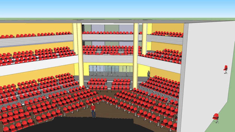 casa de shows 3D Warehouse