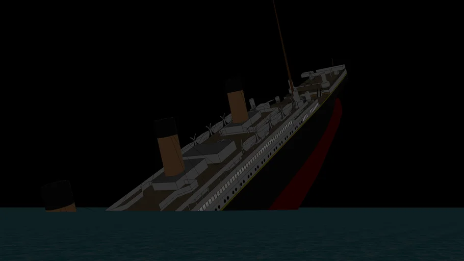 TITANIC break up | 3D Warehouse