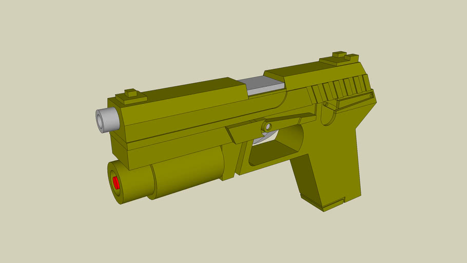 AVP 2 Pistol | 3D Warehouse