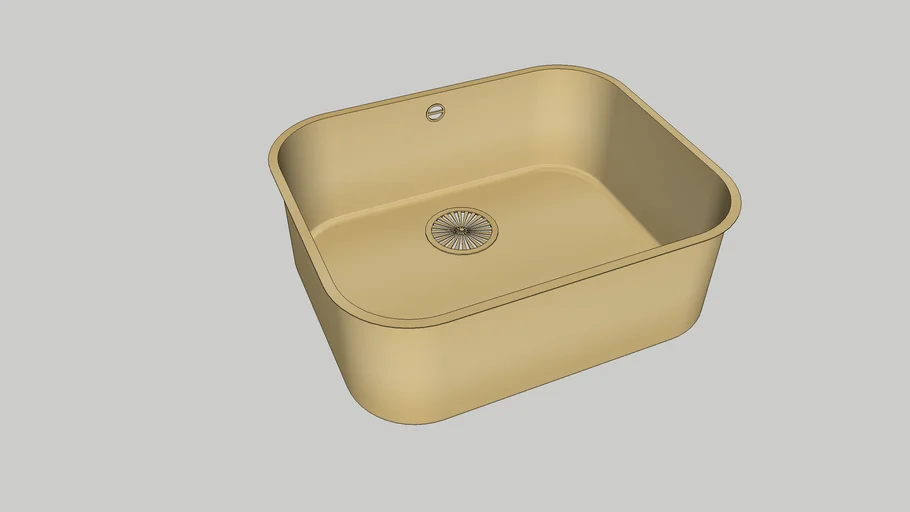 Brass Undermount Sink