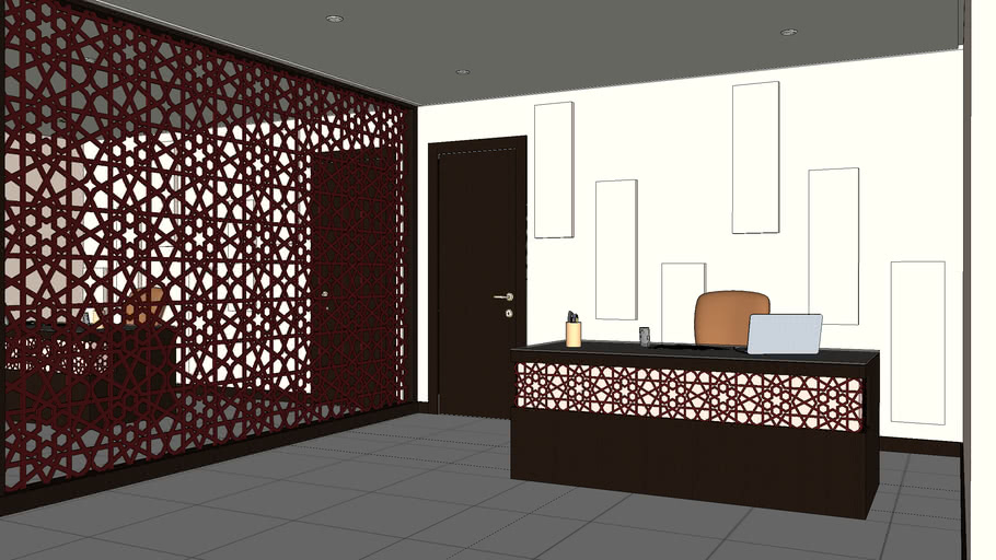 Reception Area 3D Warehouse