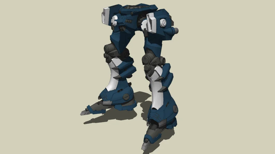 Armored Core part-----LH09-COUGAR2 LEGS] | 3D Warehouse