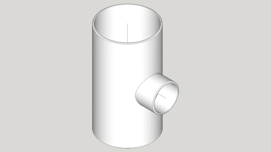 asme-b16-9-piping-reducing-tee-4-x2-sch-10s-buttweld-3d-warehouse