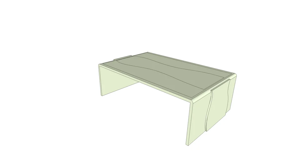 Resine & Wood Table | 3D Warehouse