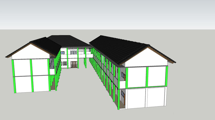 Gedung Sekolah MI | 3D Warehouse