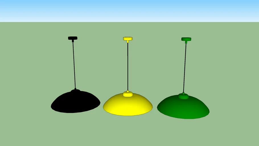 luminaire-suspendu-3d-warehouse
