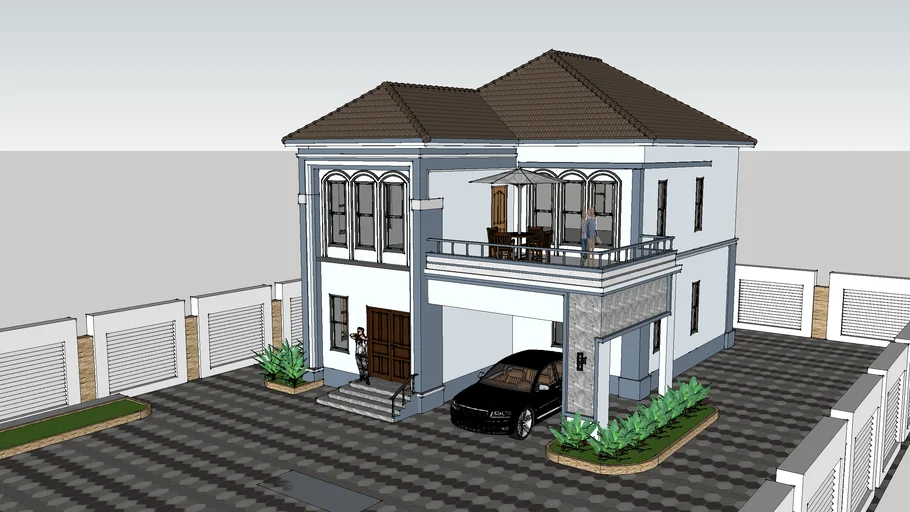 Old Style Modern Villa | 3D Warehouse