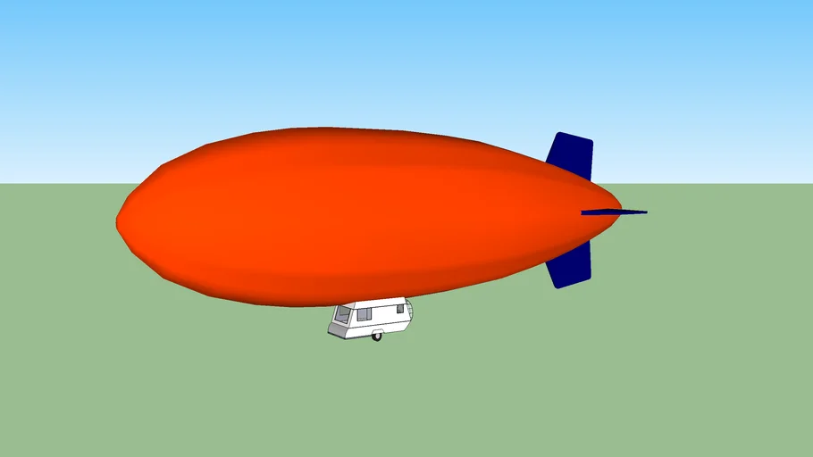 Top Gear Caravan Blimp 3D Warehouse