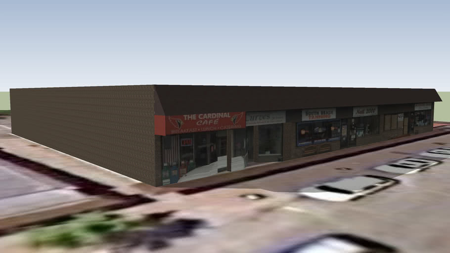 Wanaque Ave Strip Mall 3D Warehouse