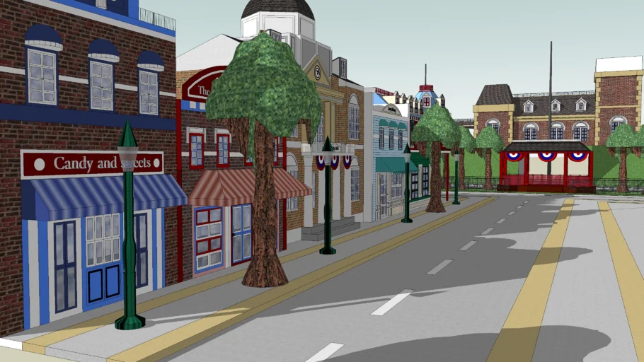 Main street USA (work in progress) Disneyland