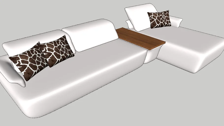 Forfatning Ambassade dump Avanti Koinor, corner sofa | 3D Warehouse