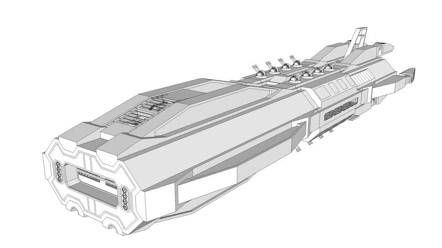 The Returning: Battlecruiser | 3D Warehouse