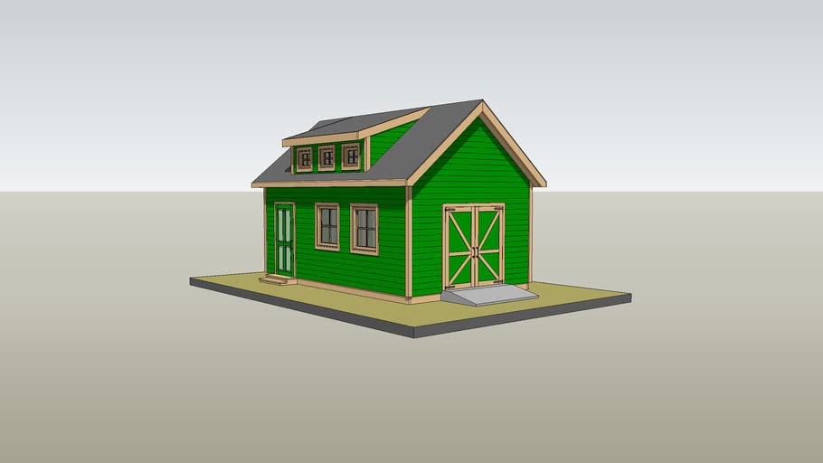 Shed Model | 3D Warehouse