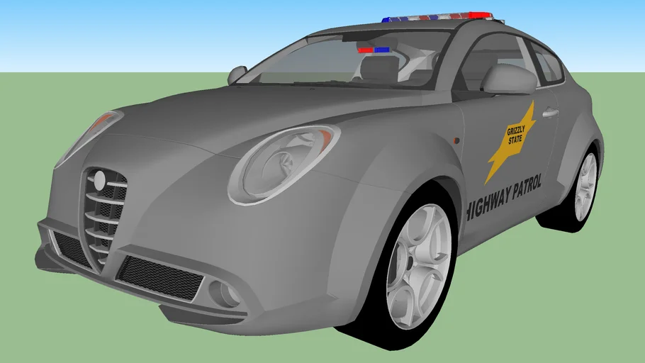Grizzly State Highway Patrol Alfa Romeo MiTo