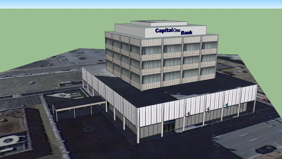 Capital One Bank 3D Warehouse