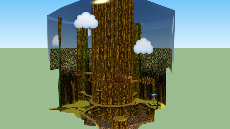 BanjoKazooie Click Clock Wood summer. 3D Warehouse