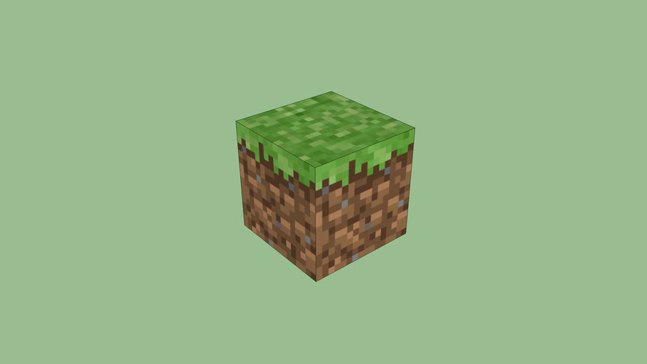 Minecraft Grass Block | 3D Warehouse