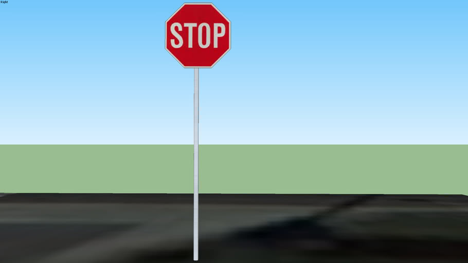 Stop sign at Carlton Wy and Mesa Ln