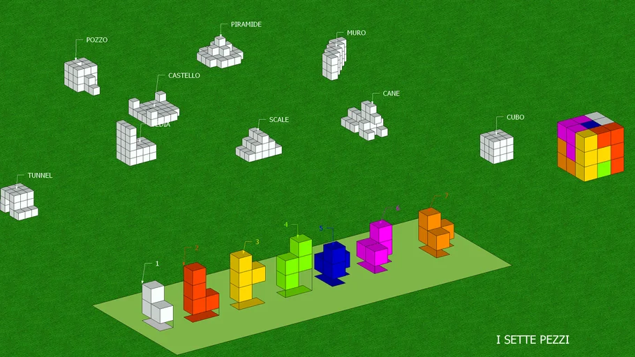 Cubo Soma 3D Warehouse