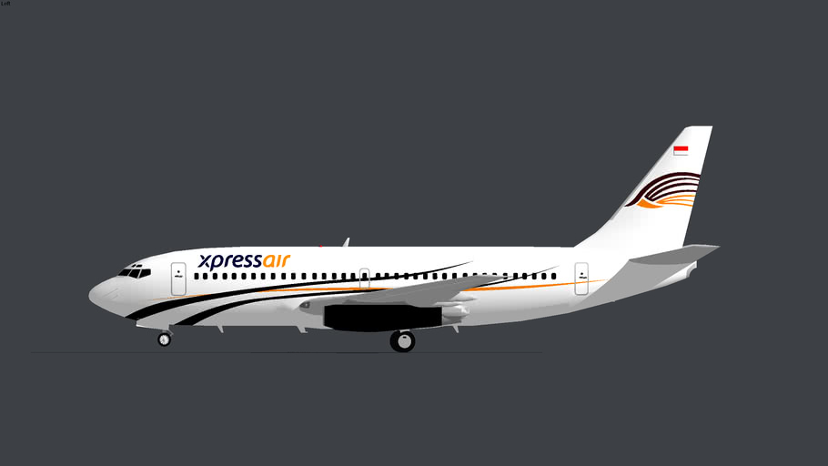 Xpress Air Boeing 737-200 1 | 3D Warehouse