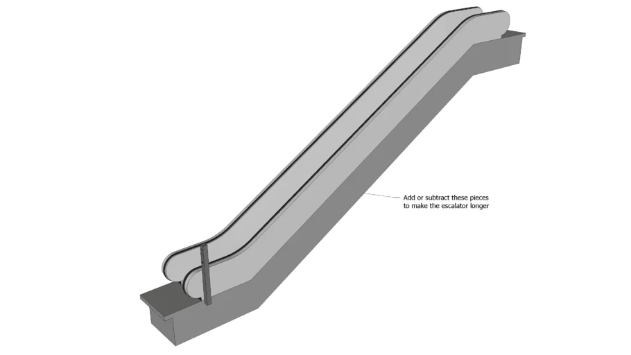 ThyssenKrupp Elevator Victoria 32in Step Escalator Transit