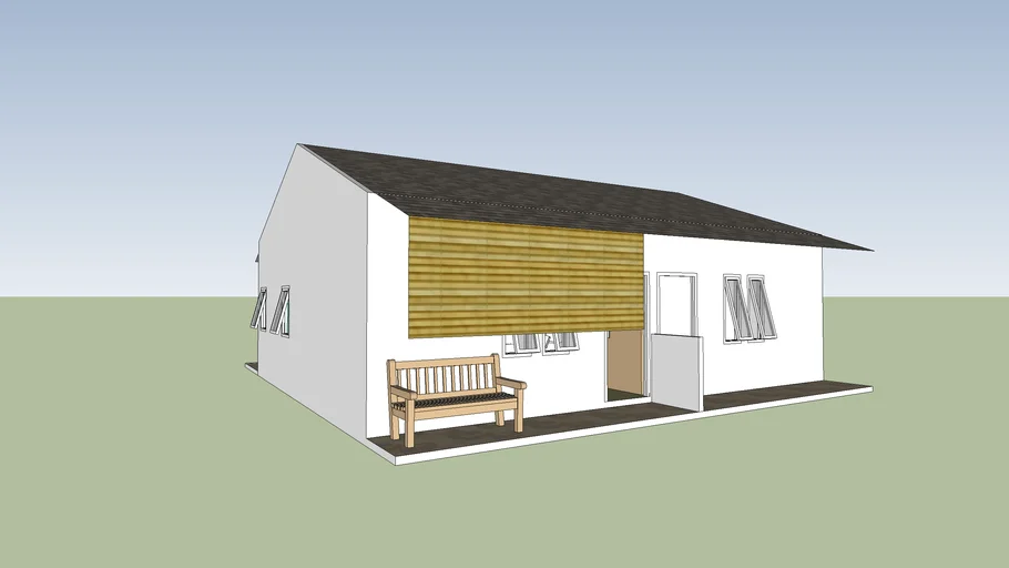 Block House 3D Warehouse