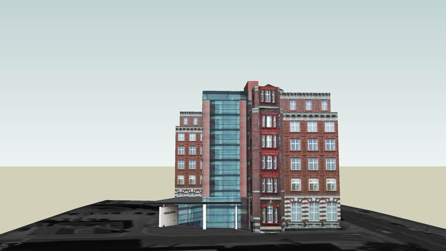 Cedar House (University of Liverpool Campus Building 104) 3D Warehouse
