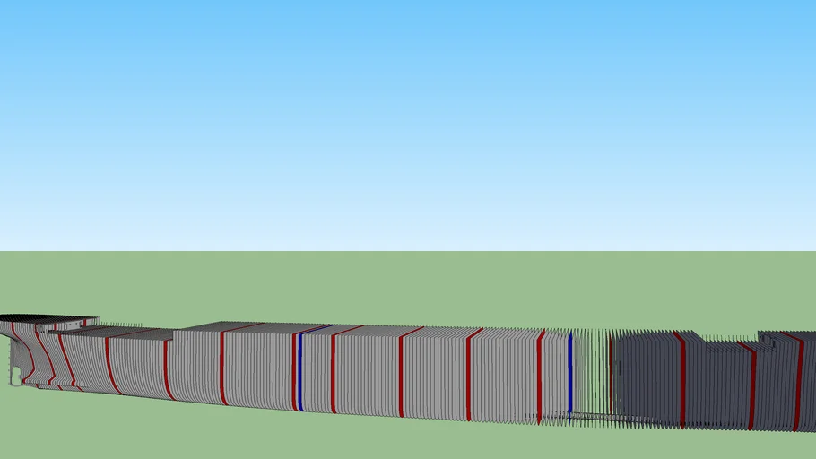 Hull frames TITANIC 3D Warehouse