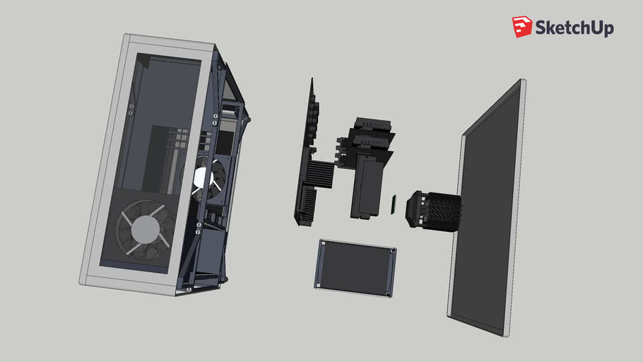 Disassembled Parts | 3D Warehouse