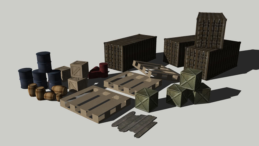 Cargo Components Update 3D Warehouse