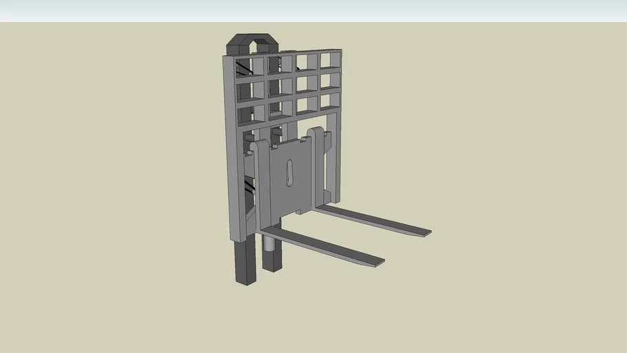 Forklift Part 2 | 3D Warehouse