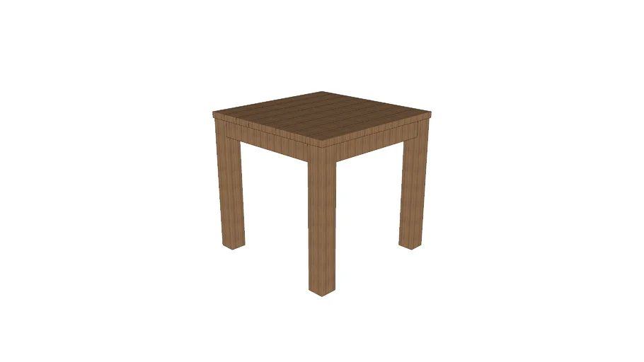 BELVEDERE TEAK SQUARE DINING TABLE