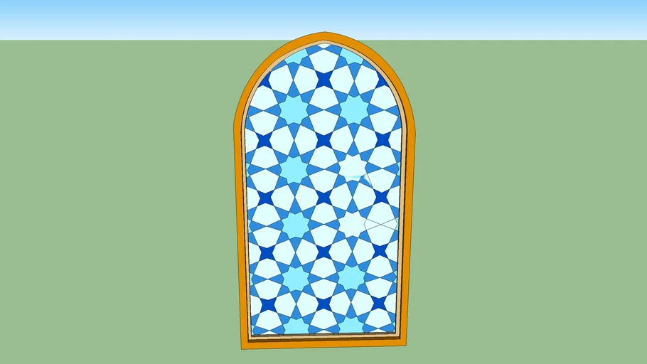 Arabic window