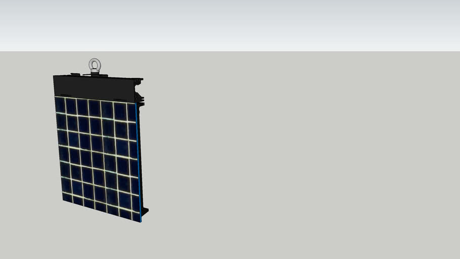 500m x 500m LED Screen Panel 3D Warehouse