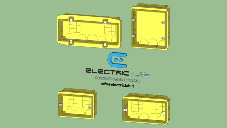 Flushmounting boxes 3D Warehouse