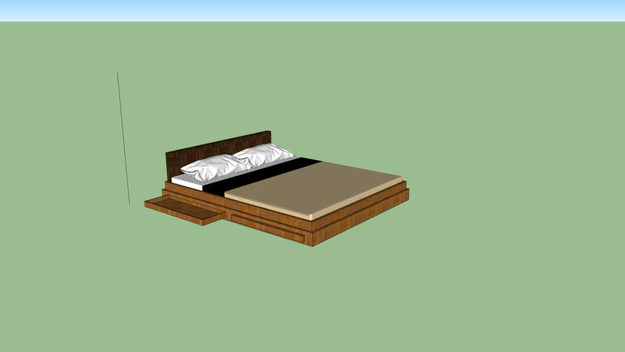 modern-bed-3d-warehouse