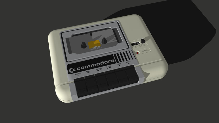 Commodore Datasette 1530 | 3D Warehouse