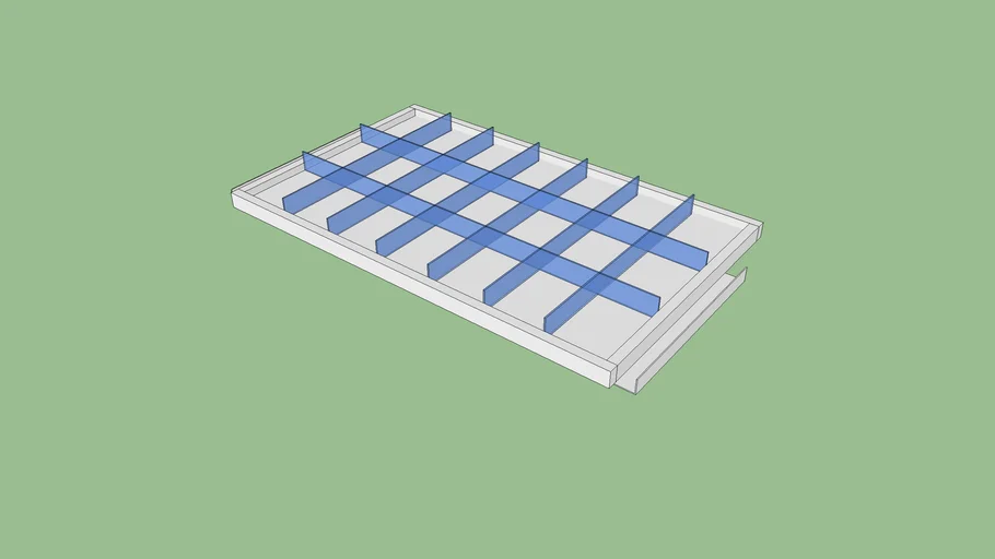 Ikea Komplement pullout tray 100cm 3D Warehouse