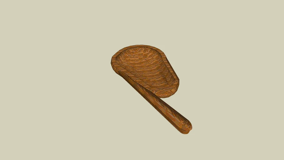 Roman Marching Camp - Wooden Bowl with Handle