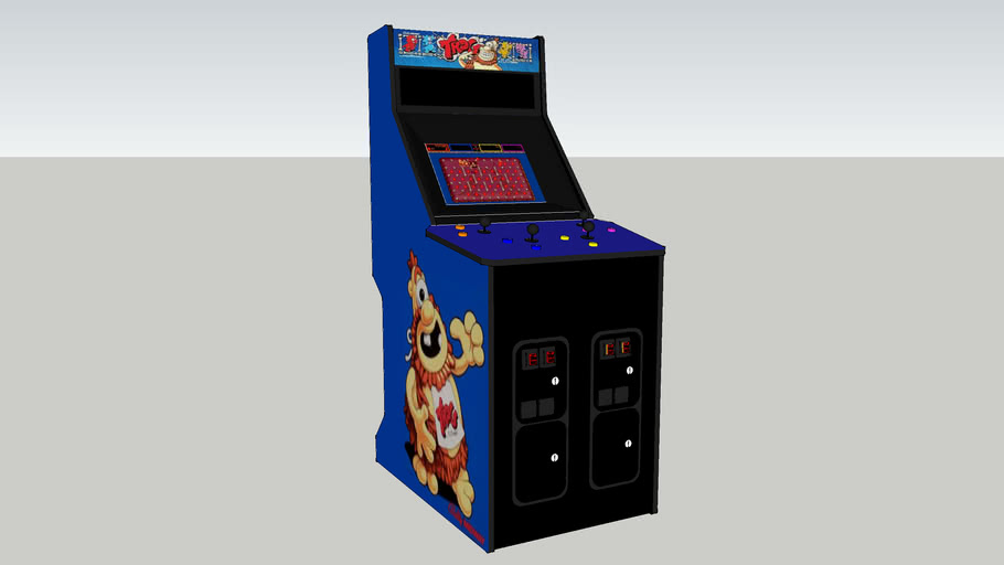 Trog arcade game | 3D Warehouse